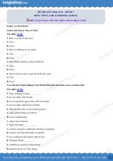 Đề thi giữa kì 2 Tiếng Anh 11 Friends Global - Đề số 7